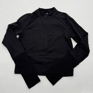 Lululemon Its Rulu Half Zip Black Size 4